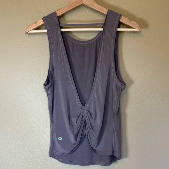 Lululemon Deep Stretch Active Tank Deep Grey - Picture 4 of 6
